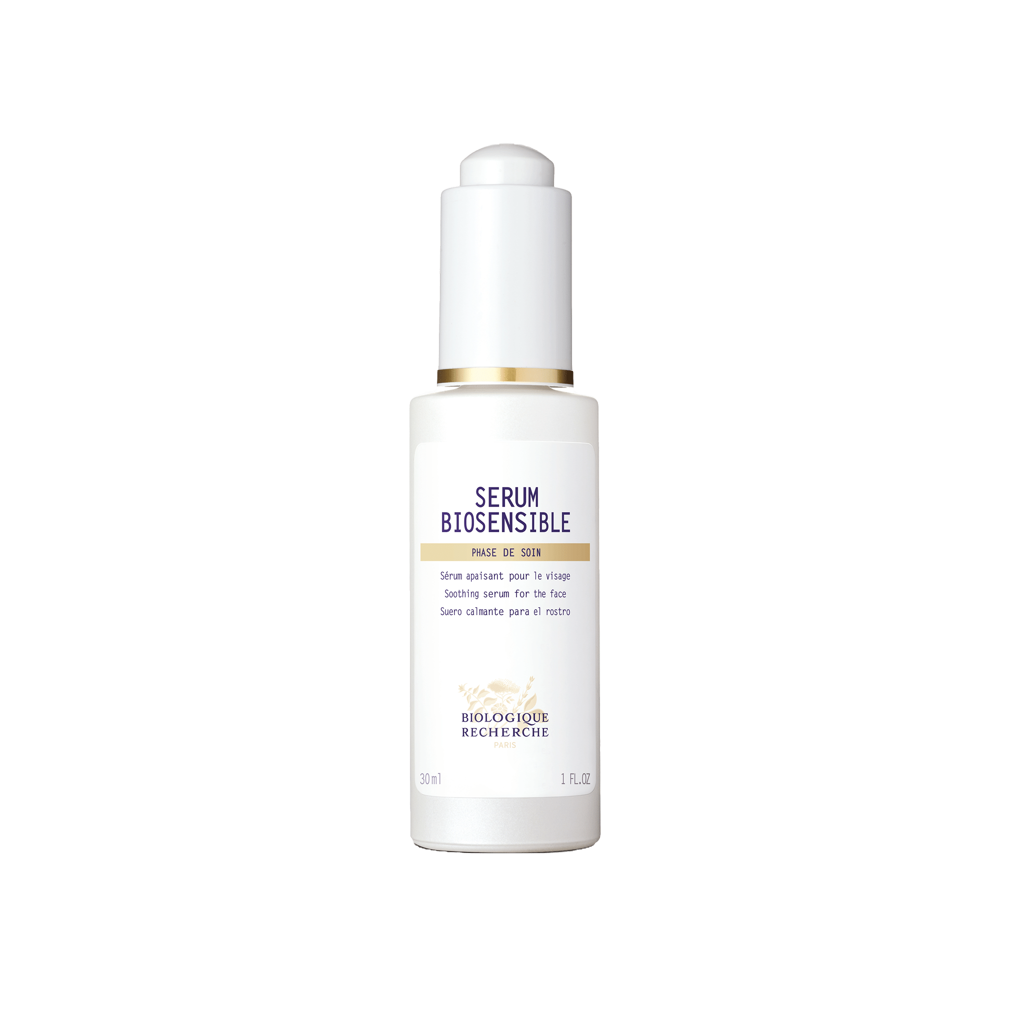 Serum Biosensible bottle by Biologique Recherche, 30ml soothing face serum