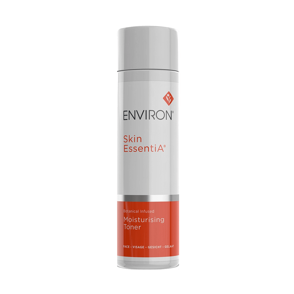 Environ Skin EssentiA moisturizer bottle with red and white label