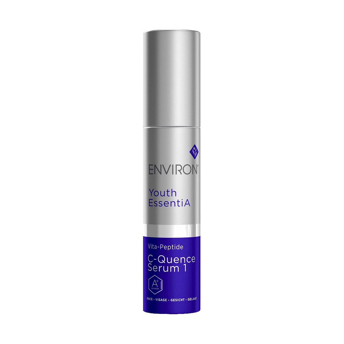 Obagi C-Quench Serum bottle with silver and blue design